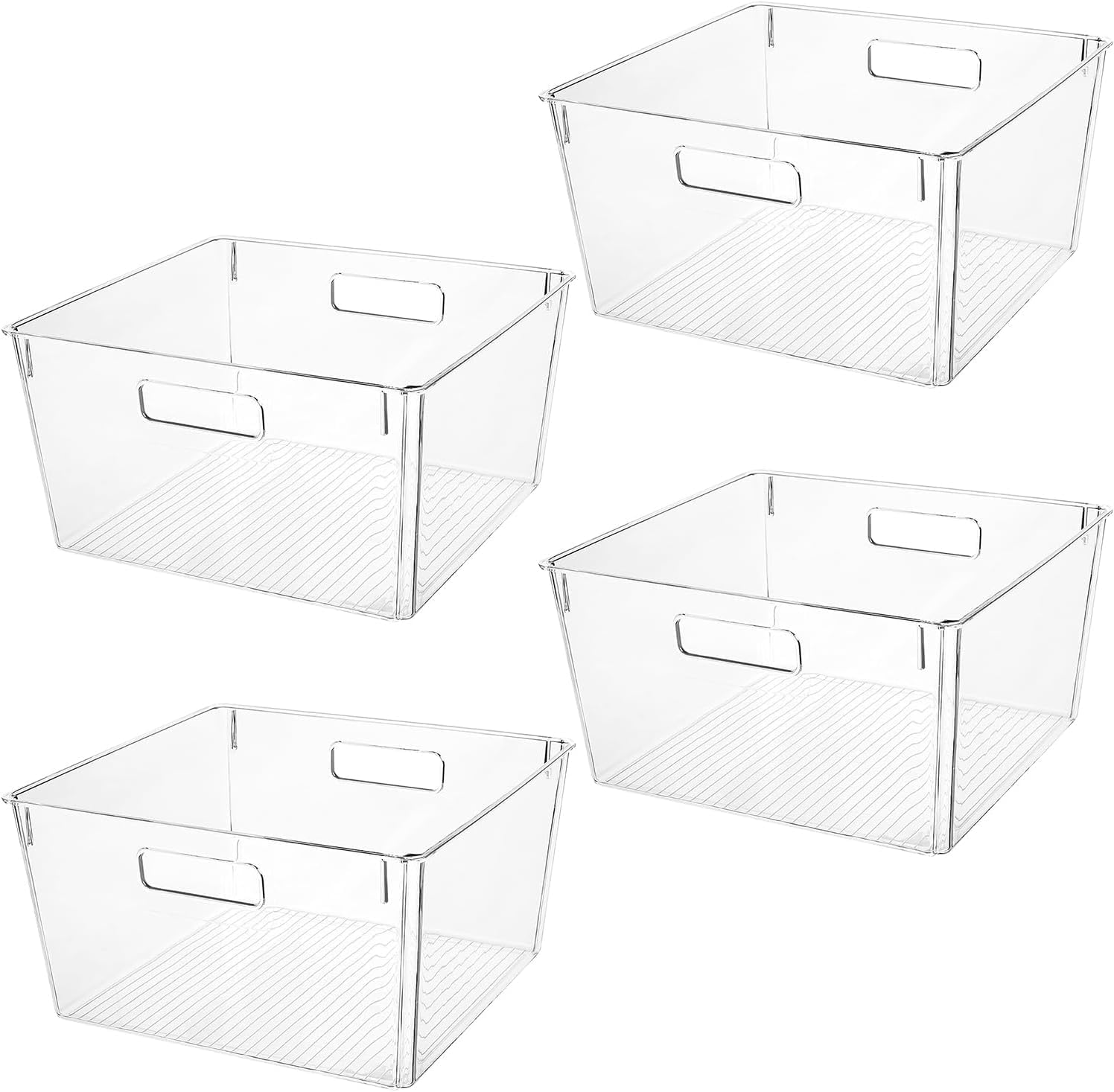 Thumbnail 6 de Clear Plastic Storage Bins for Kitchen and More