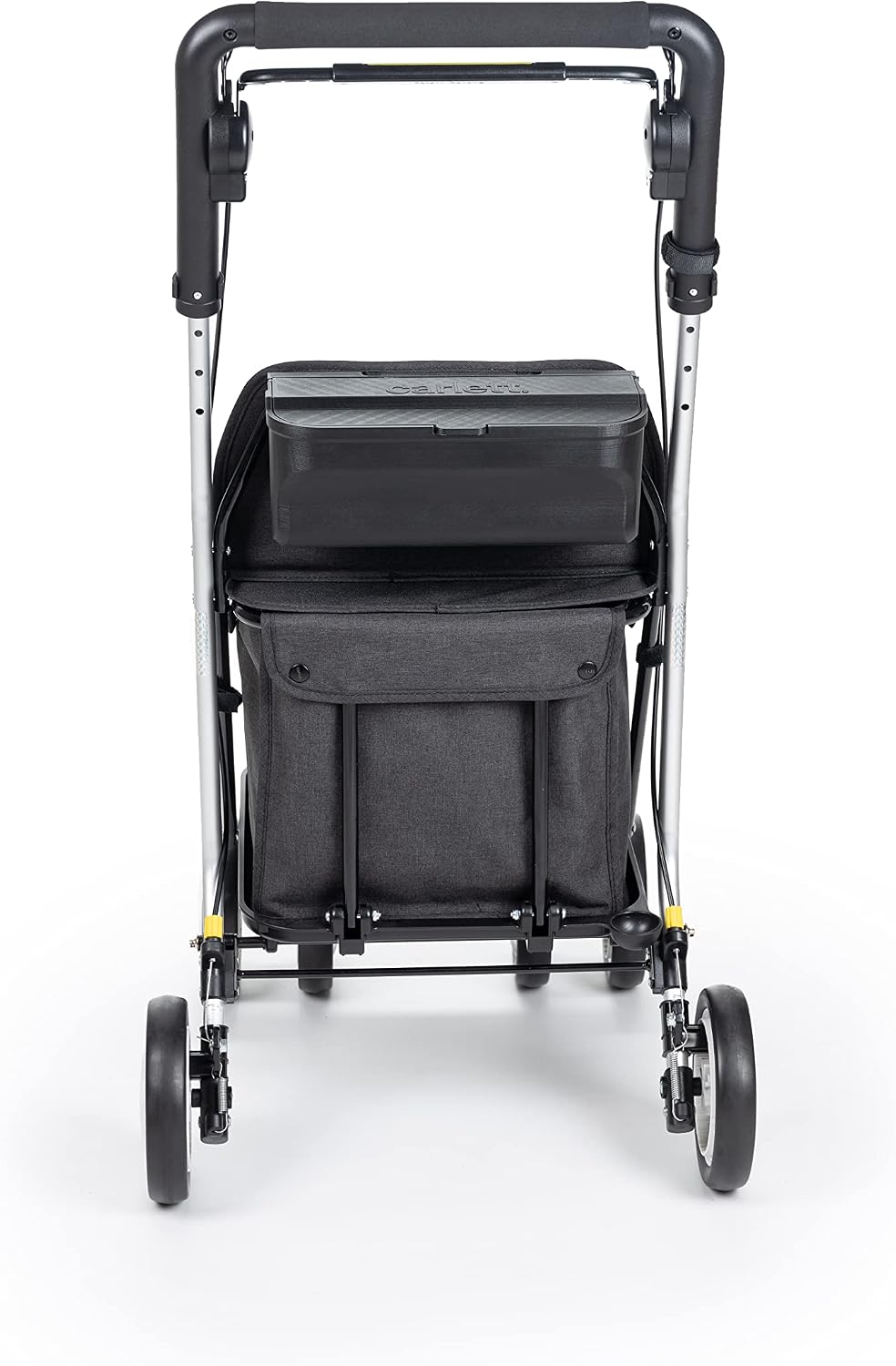 Detalle de Carlett Senior Comfort – czerwony wózek na zakupy 29 l z funkcją siedzenia