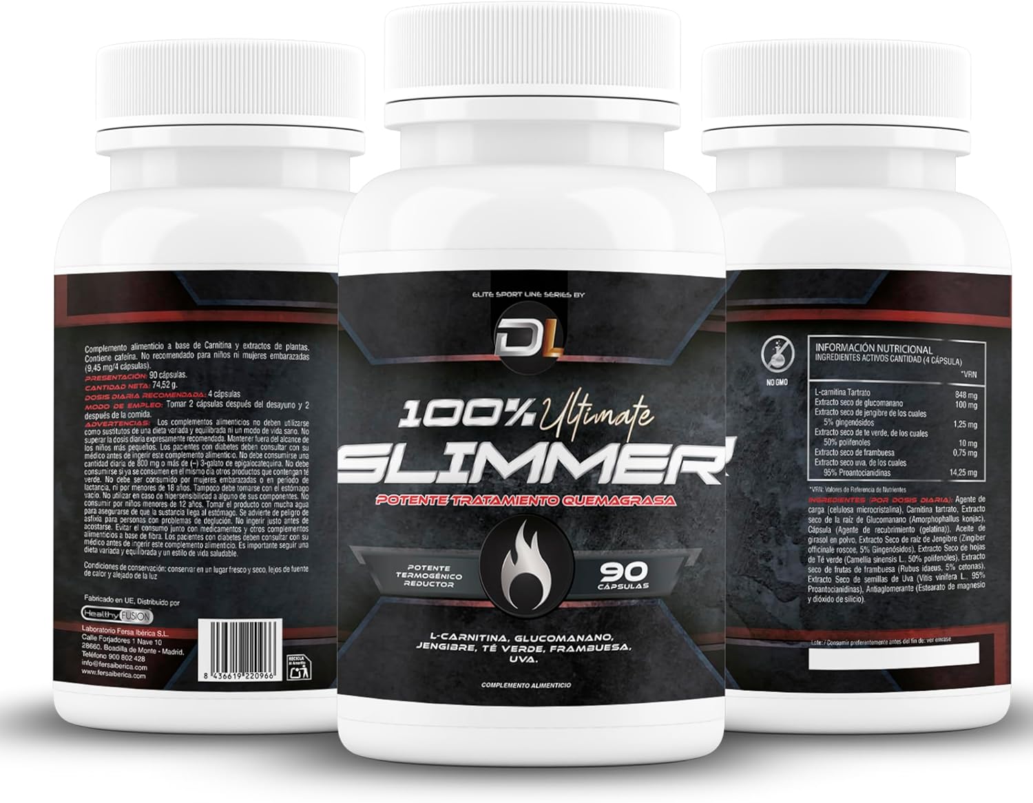 Thumbnail 5 de Ultimate Slimmer: Cápsulas quemagrasas, termogénicas y suppressoras 🌿