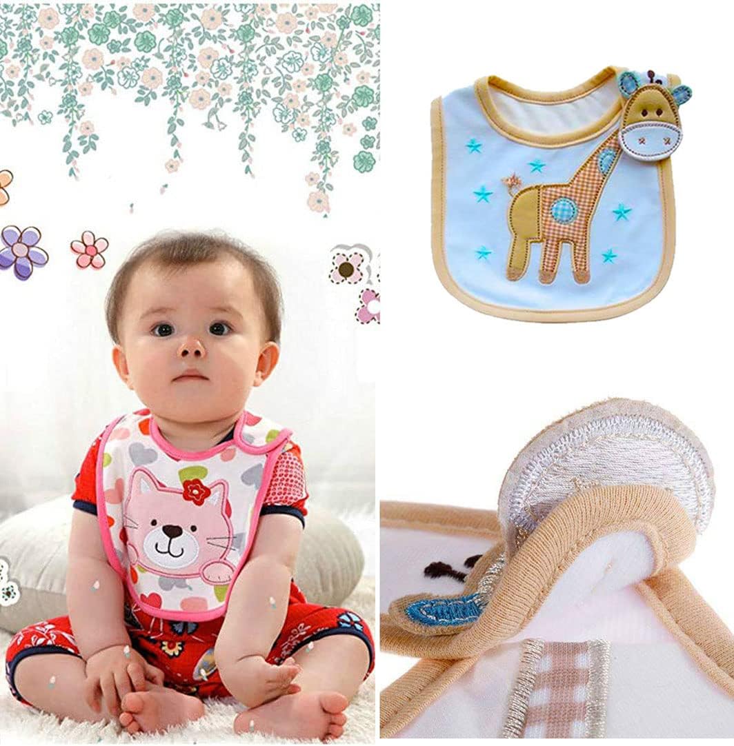 Thumbnail 5 de SLOSH Baby Lätzchen-Set (6 Stück) wasserdicht mit Klettverschluss für 3–24 Monate