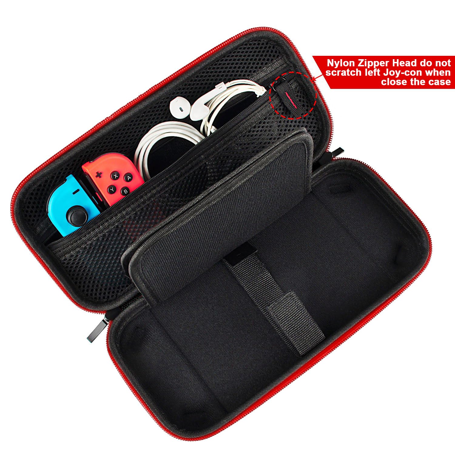 Detalle 2 de daydayup Switch Carrying Case 24 Slots