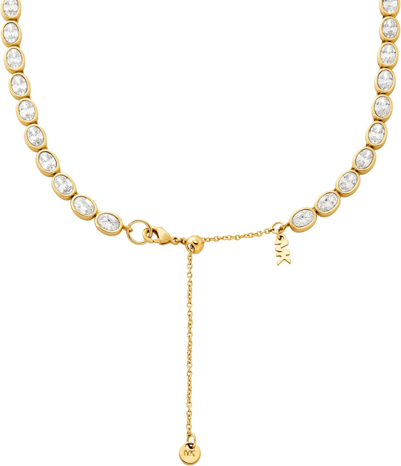 Detalle de Michael Kors Necklace with 14K Gold Finish
