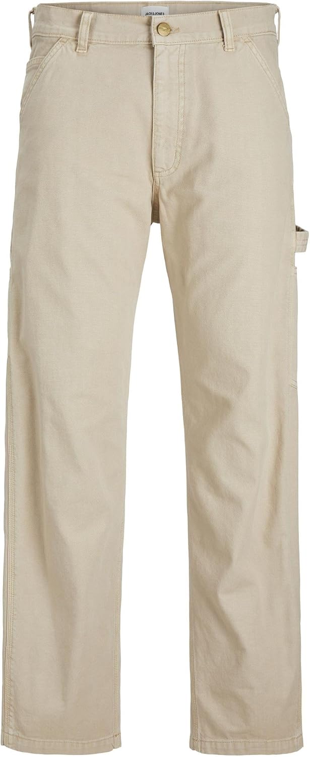 Detalle de Worker-Hose Loose Fit aus 100 % Baumwolle