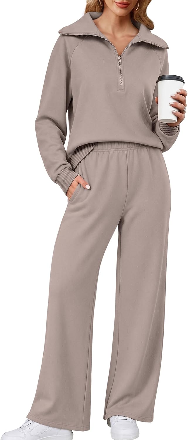 Thumbnail 1 de Sampeel Women's Two-Piece Sweat Set, Polyester-Cotton