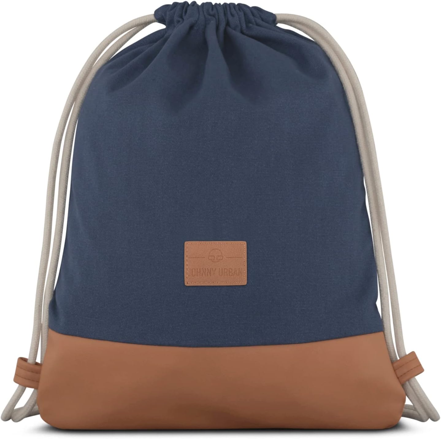 Thumbnail 6 de Johnny Urban Luke Turnbeutel mit Kordelzug – grün/schwarz, Baumwoll-Canvas, kleine Innentasche