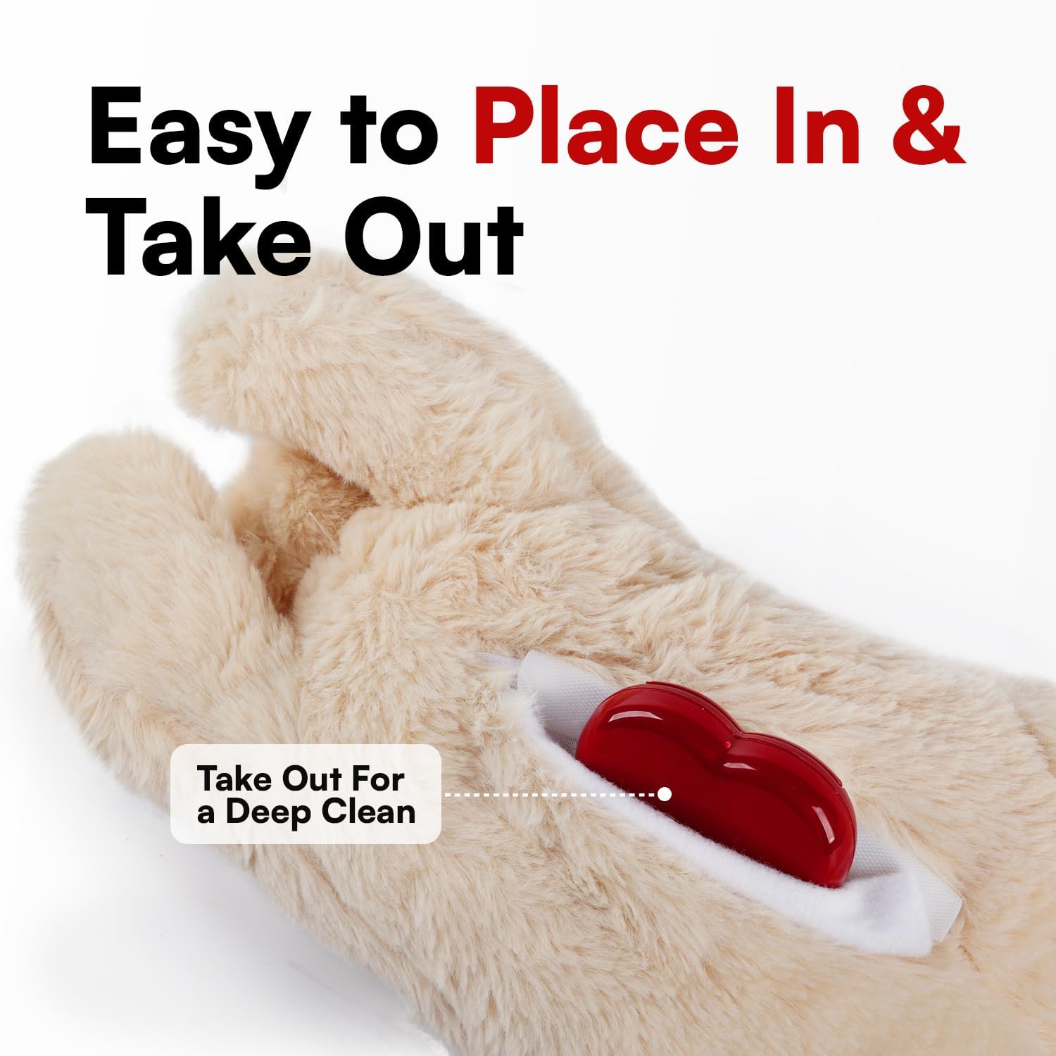 Thumbnail 4 de ALL FOR PAWS Little Buddy Heart Beat Sheep: Soothing Puppy Toy with Heartbeat and Warmth