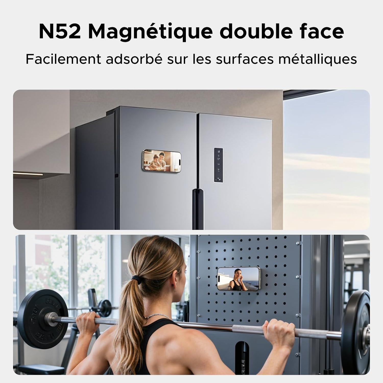 Thumbnail 4 de UGREEN Anneau MagSafe double face 360° pour iPhone 17 Pro Max