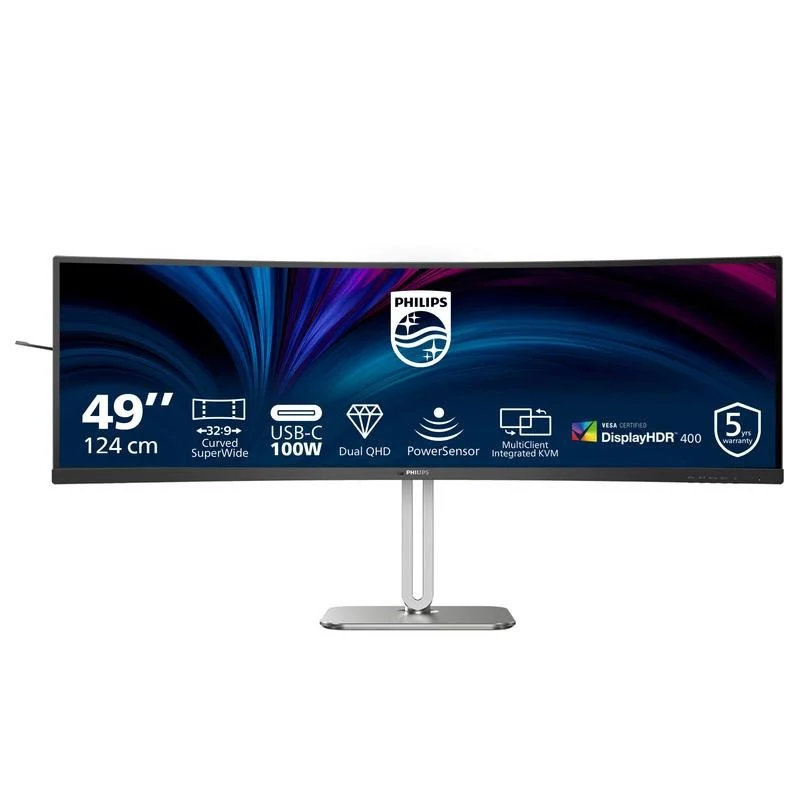 Detalle de Philips 49B2U5900C Monitor 49" Dual QHD 75Hz