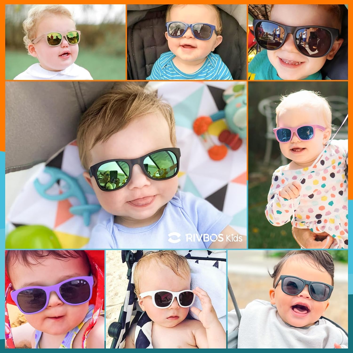 Detalle de RIVBOS Baby Sunglasses RBK0231