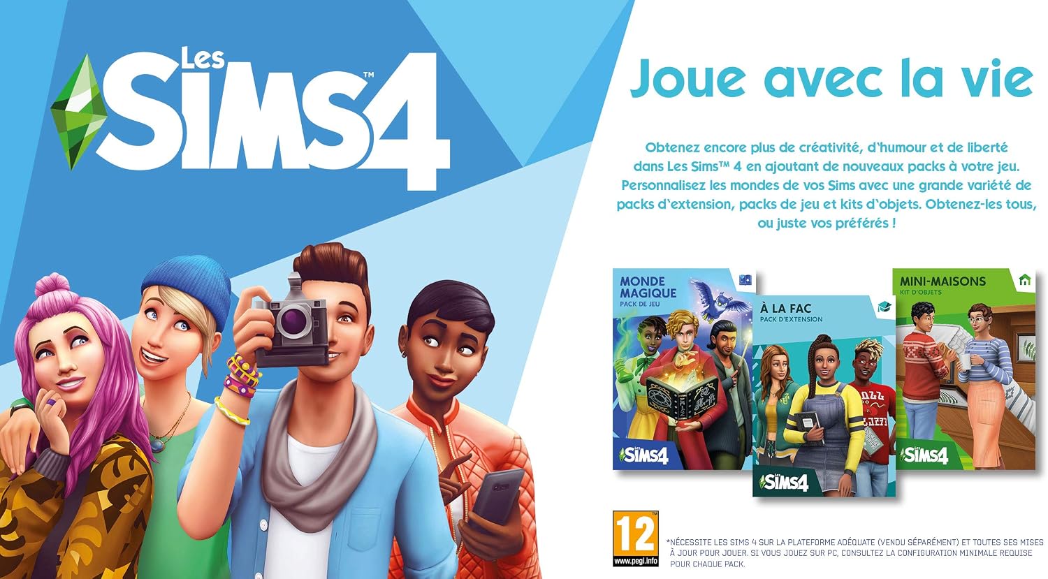 Detalle de Les Sims 4 Chiens et Chats (EP4) – Pack d’extension PC (Brindleton Bay)