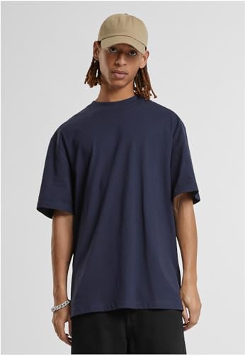 Detalle de Urban Classics Herren Tall Tee Navy – Oversize, XXL