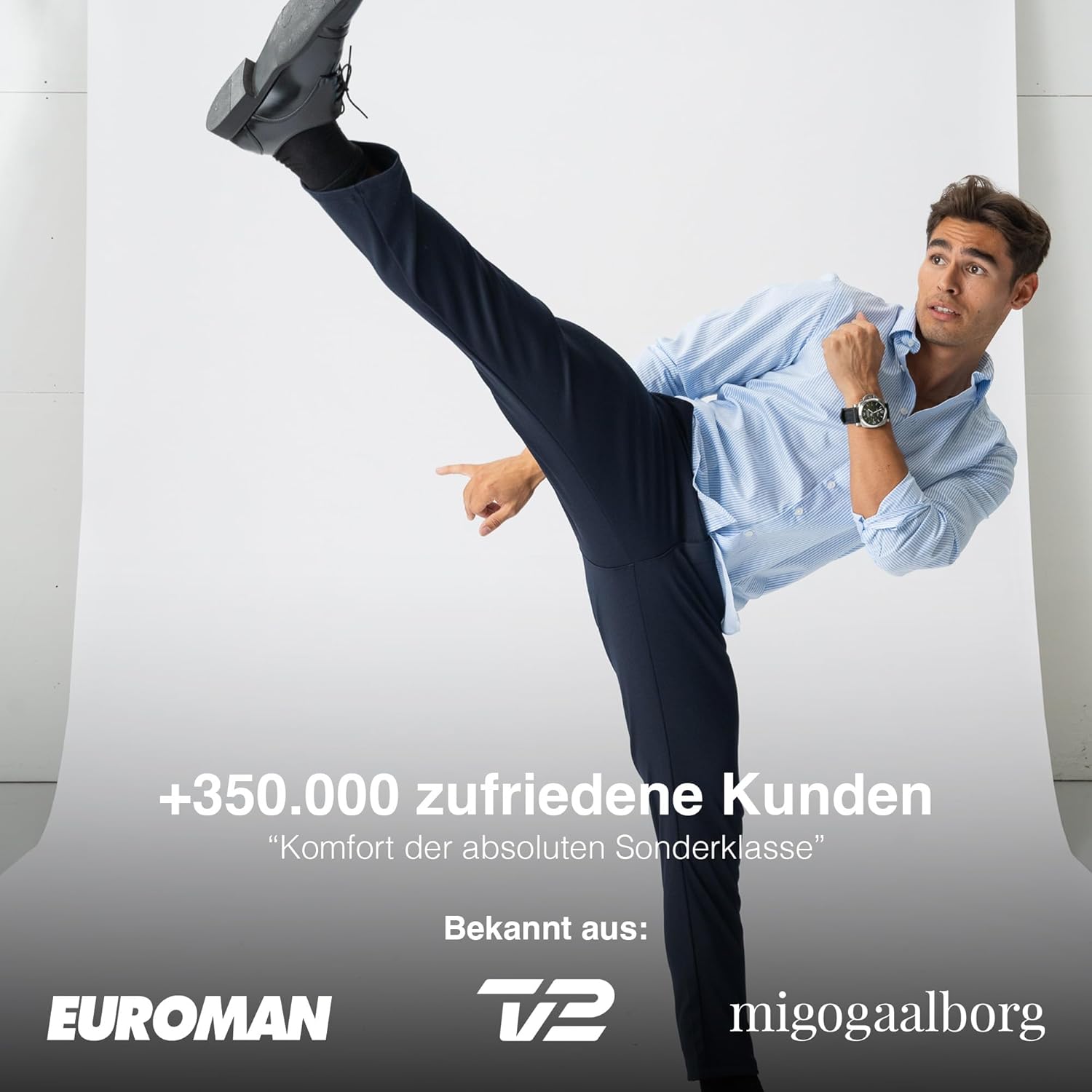 Thumbnail 3 de Performance Pants : Pantalon Stretch élégant pour homme – coupe ajustée et confort Premium