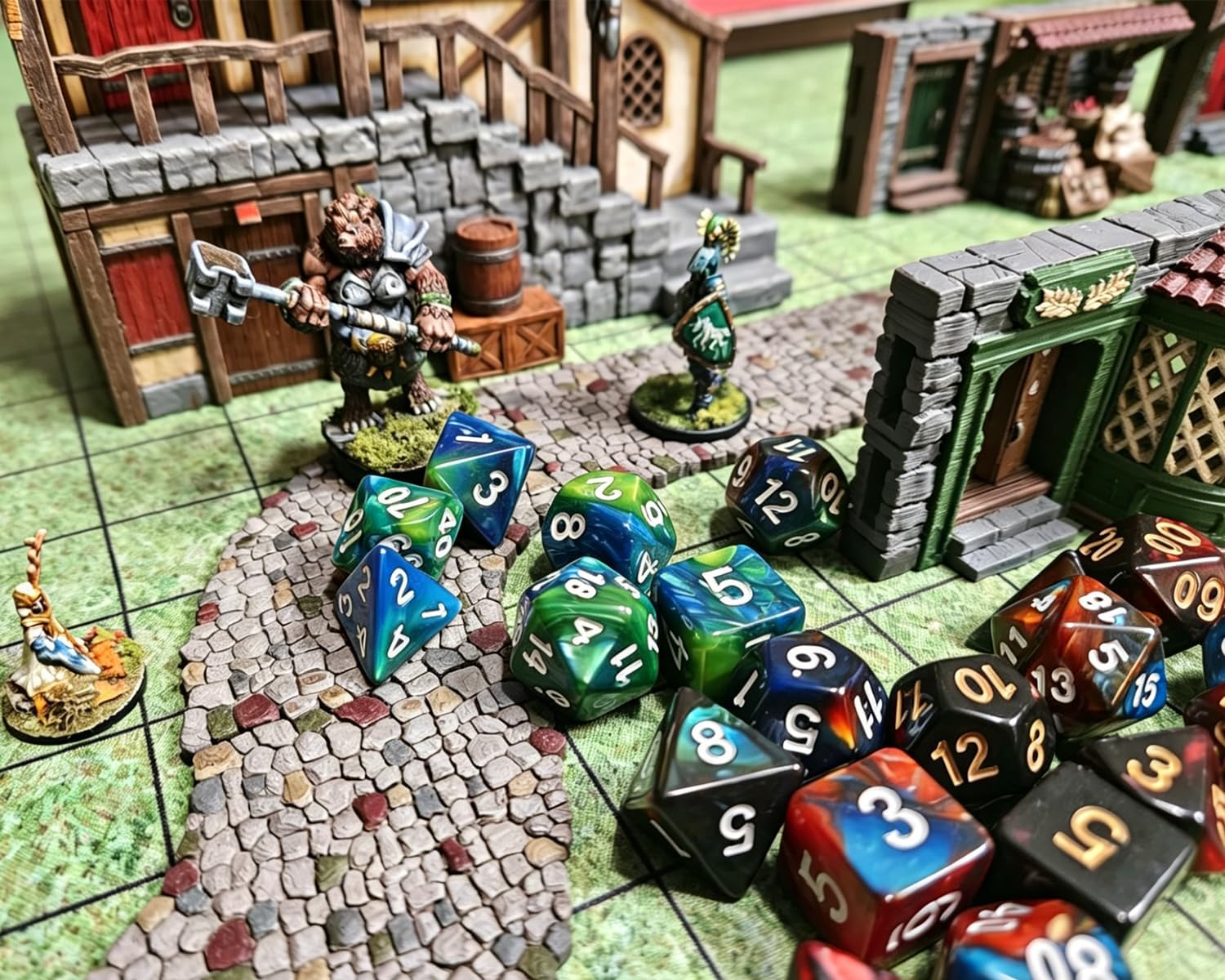 Thumbnail 4 de Polyhedral DND Dice Set 42‑Piece 6 Pack