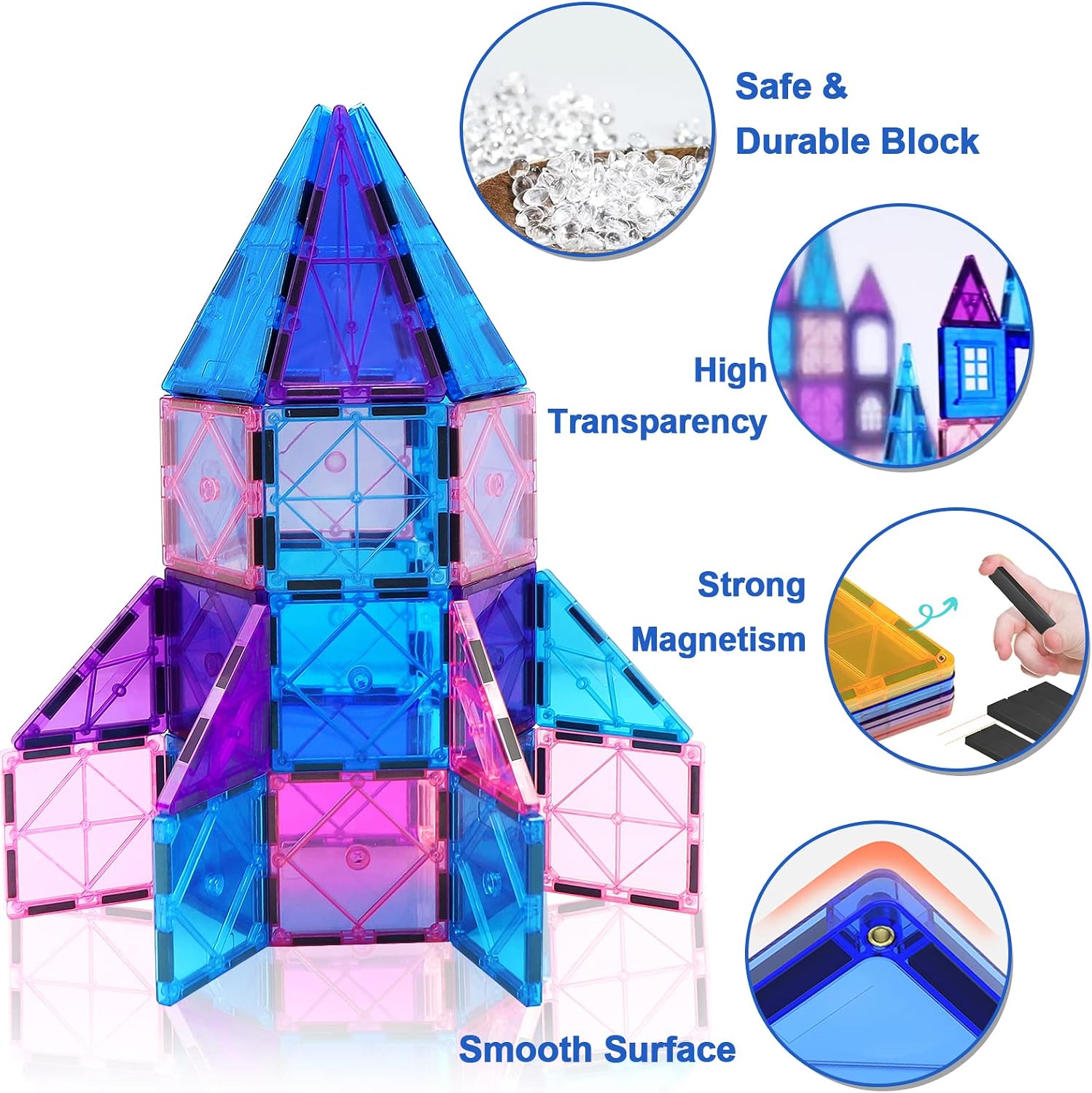 Thumbnail 5 de Magnetic Building Blocks for Kids ⌛