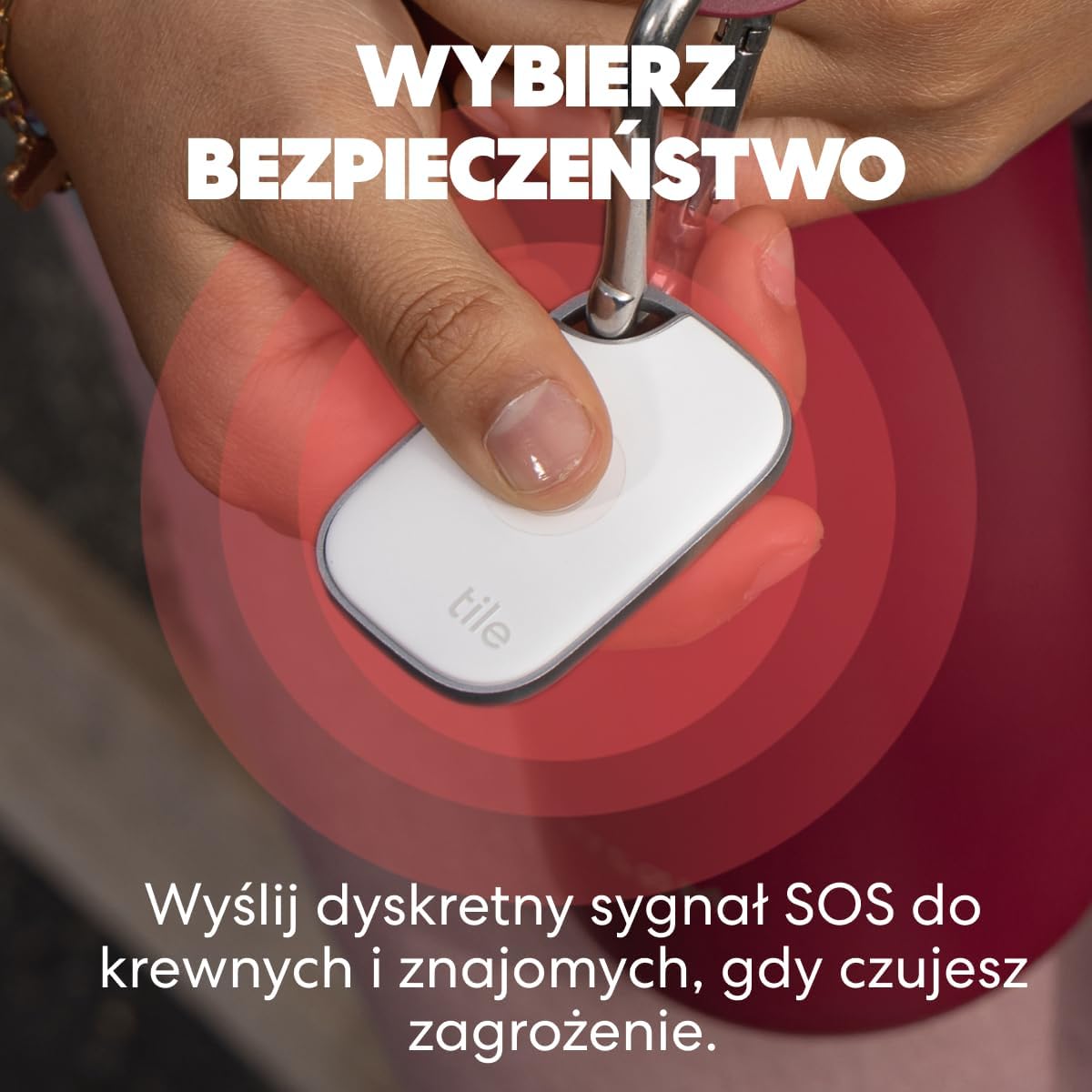 Thumbnail 5 de Tile by Life360 Pro – lokalizator Bluetooth, 4 szt., IP68, iOS i Android