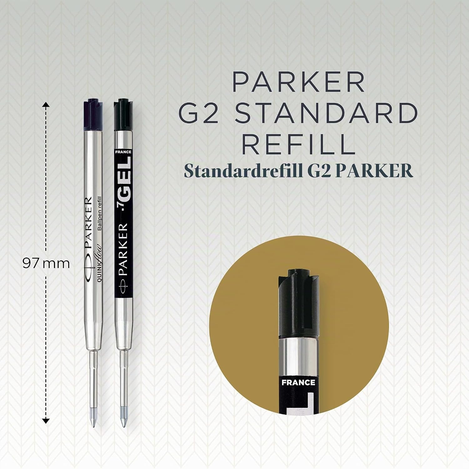 Detalle de Parker Jotter London Discovery Pack – kulspets- och gelrefiller, mediumspets