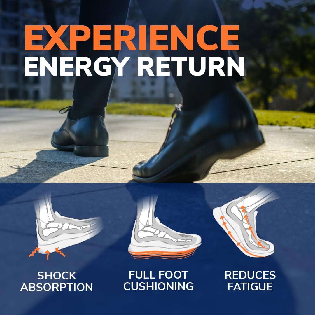 Detalle de Dr. Scholl’s Advanced Pain Relief Insoles for Men & Women – Heavy Duty Orthotics
