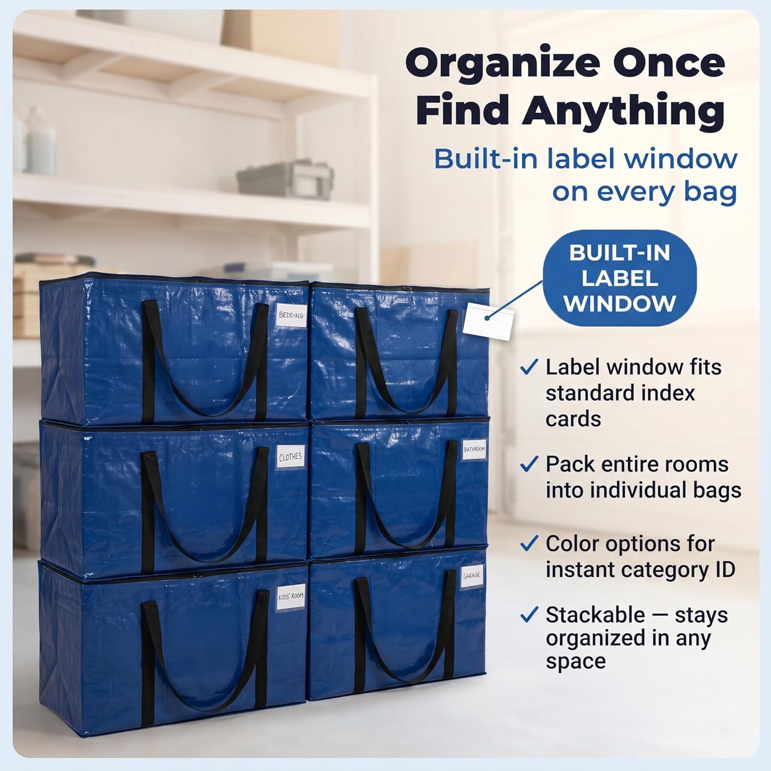 Thumbnail 5 de ClearSpace Heavy Duty Moving Boxes 6 pack