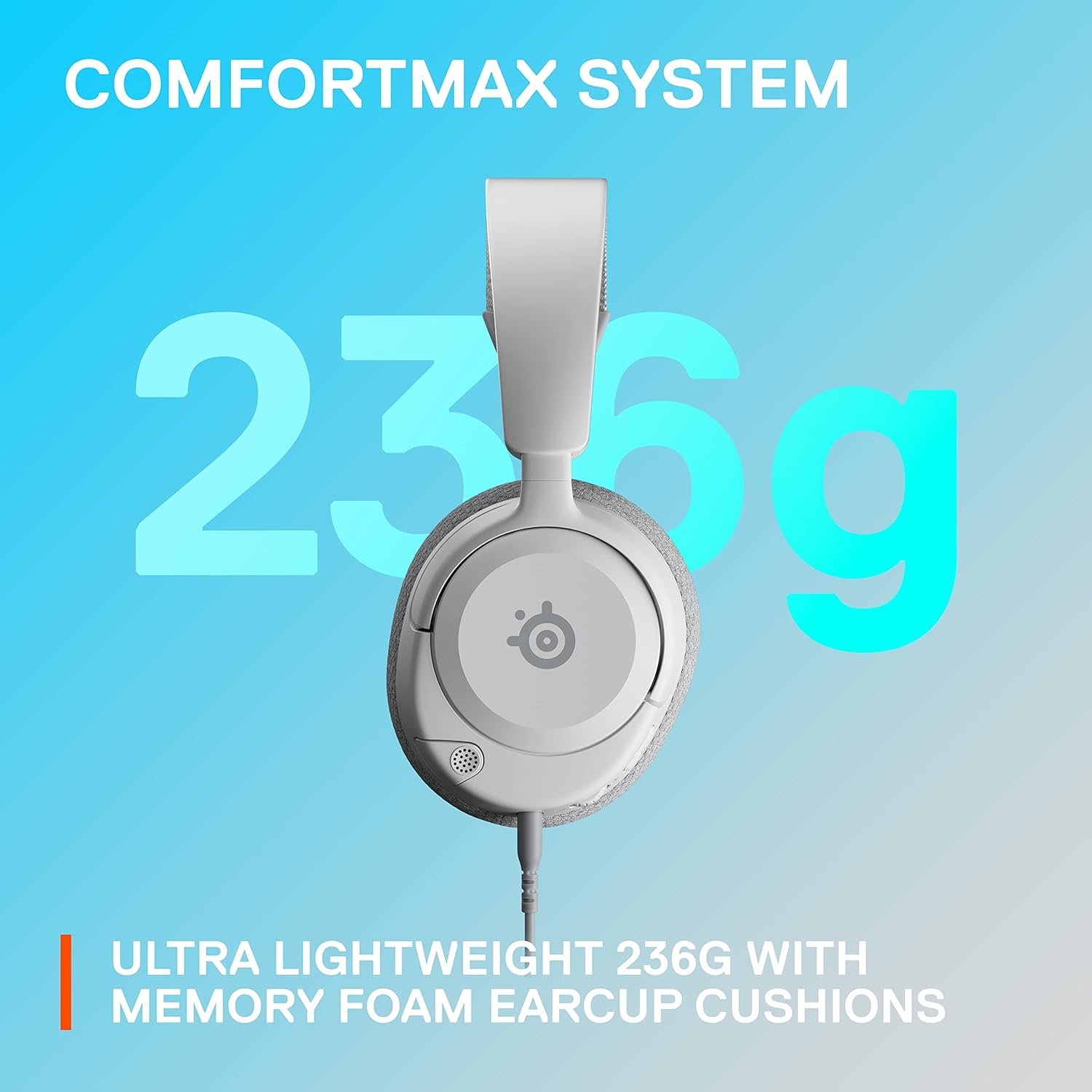 Thumbnail 5 de SteelSeries Arctis Nova 1P for PlayStation (PS5) gaming headset – white