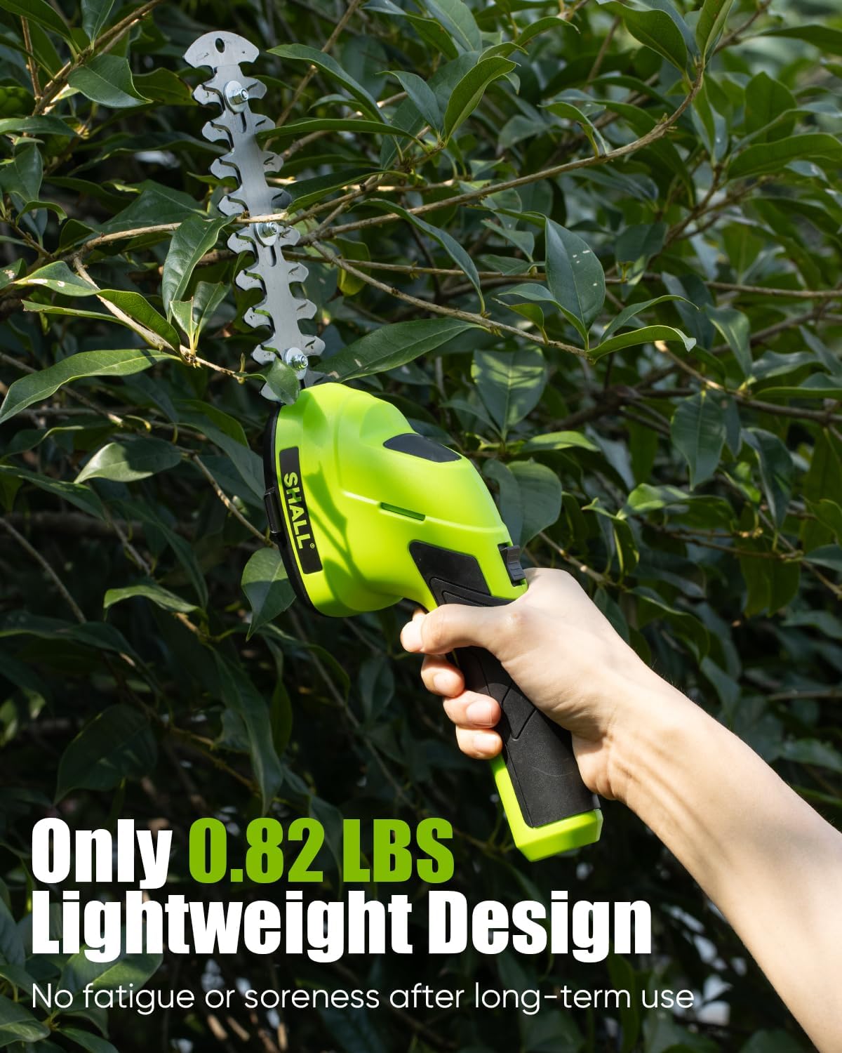 Thumbnail 5 de SHALL Cordless Grass Shears & Hedge Trimmer (7.2V) 2 in 1, 2000mAh battery