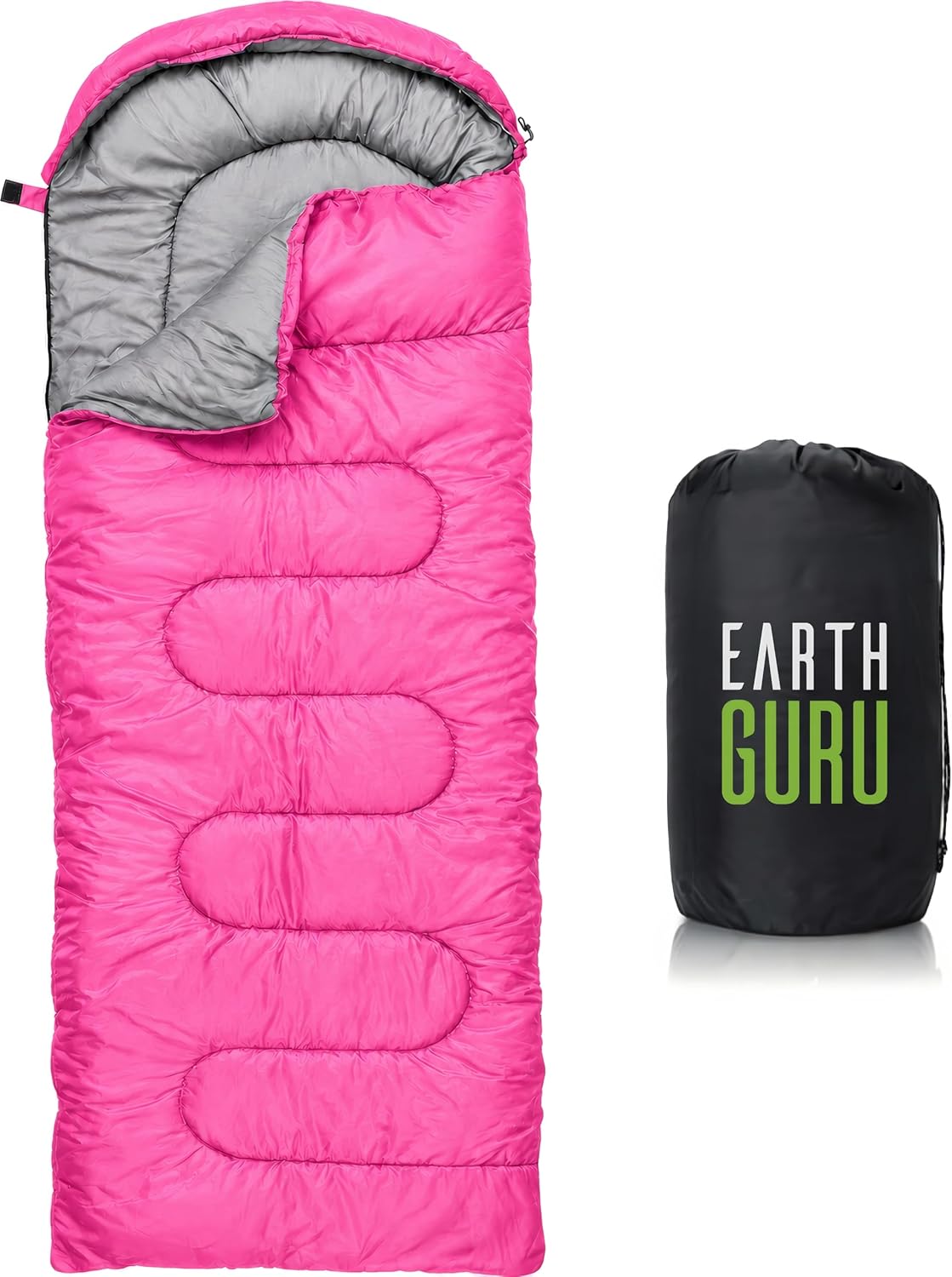 Thumbnail 6 de Earth Guru Sleeping Bags for Adults & Kids: All-Season Warmth, Lightweight & Packable