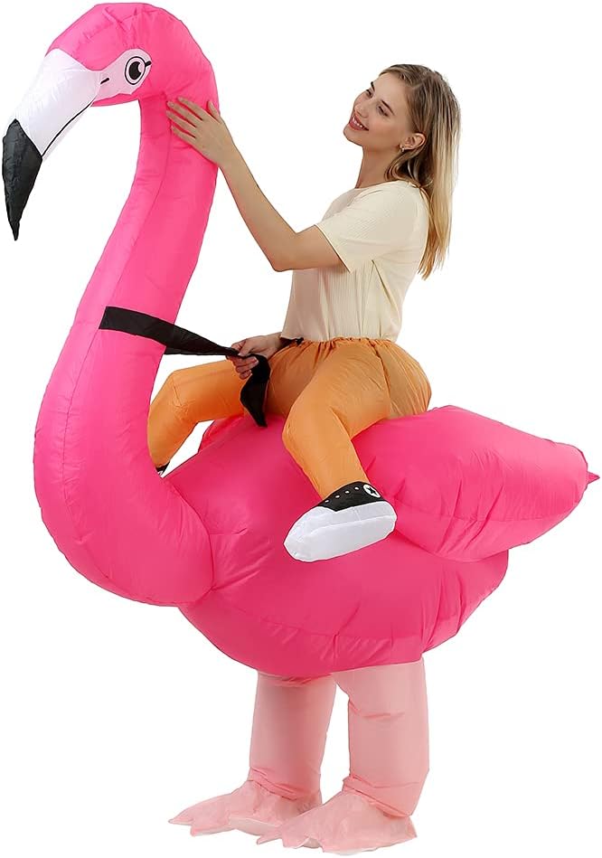 Detalle 2 de JASHKE Costume Fenicottero gonfiabile 150-190 cm 🦩