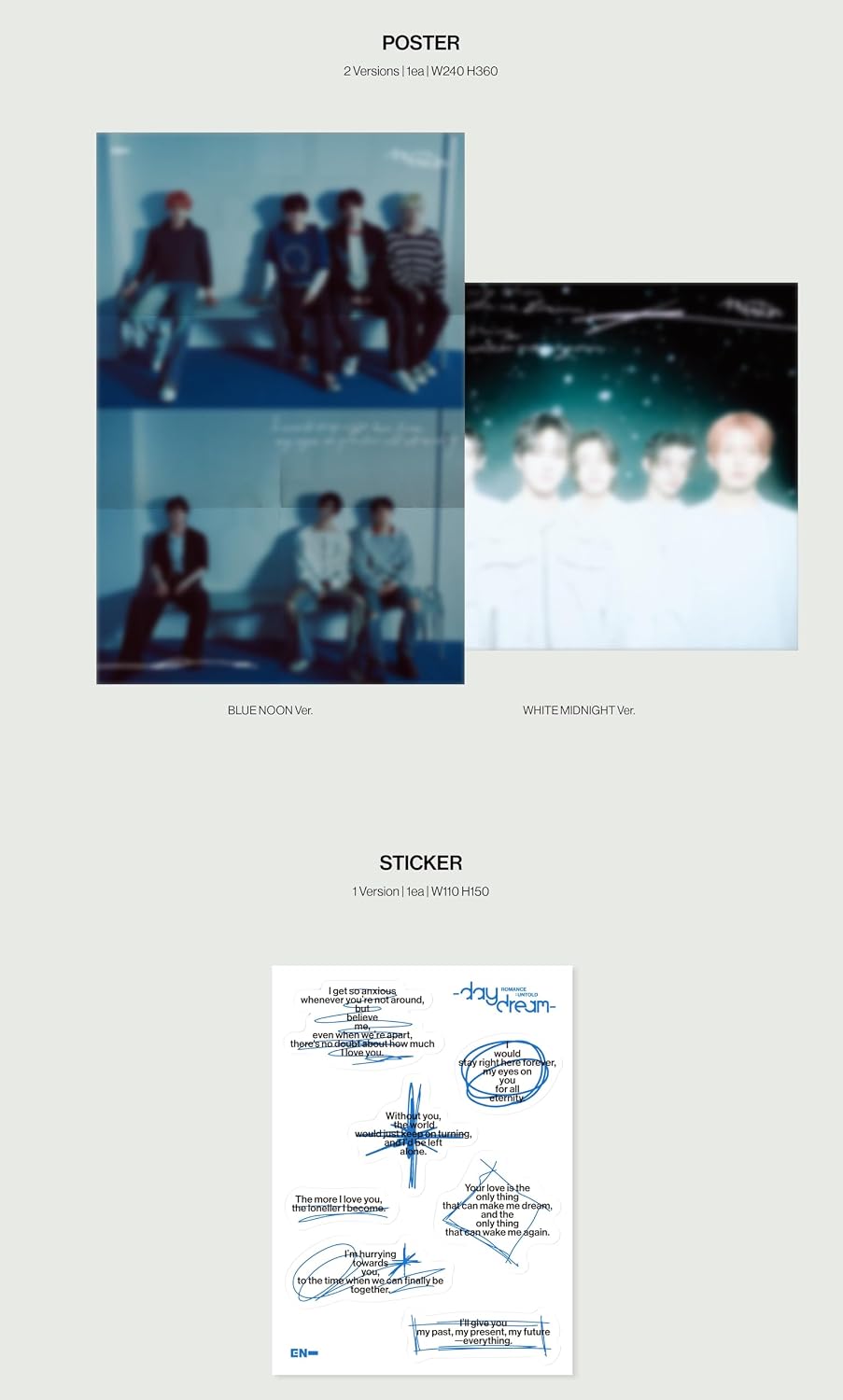 Thumbnail 5 de ENHYPEN ROMANCE : UNTOLD -daydream- Korean Edition Audio CD