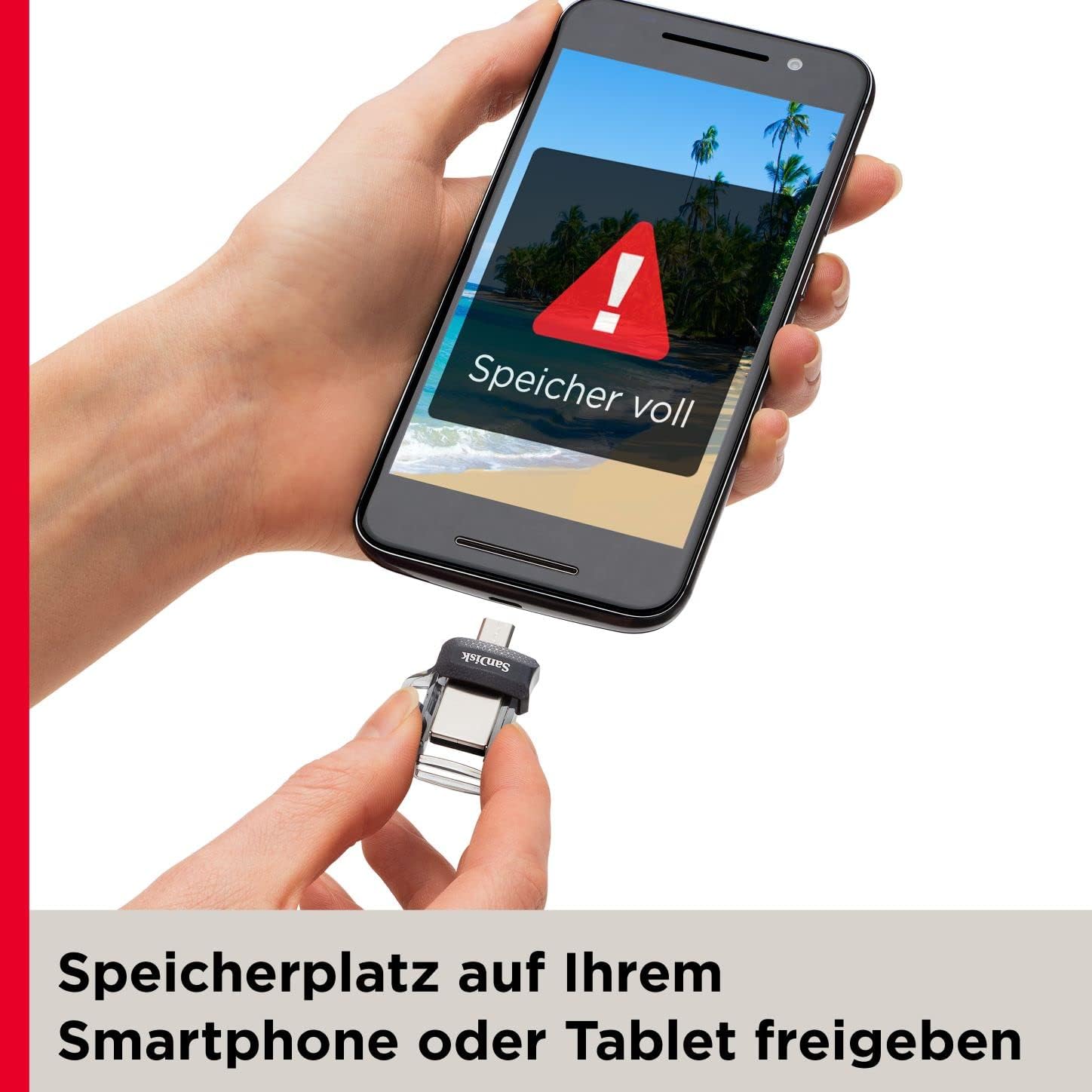 Thumbnail 3 de SanDisk Ultra Dual Drive m3.0 128 GB – USB 3.0 OTG-Stick mit Micro-USB & USB Type-A