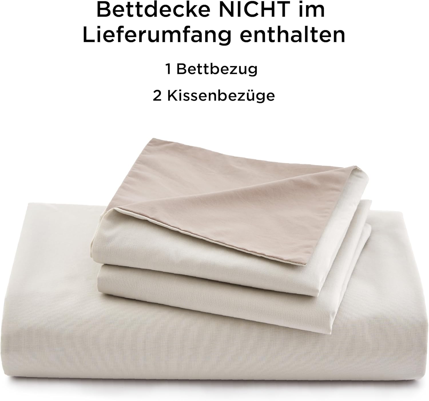 Thumbnail 6 de BEDSURE Bettwäsche 135x200 Baumwolle 4teilig