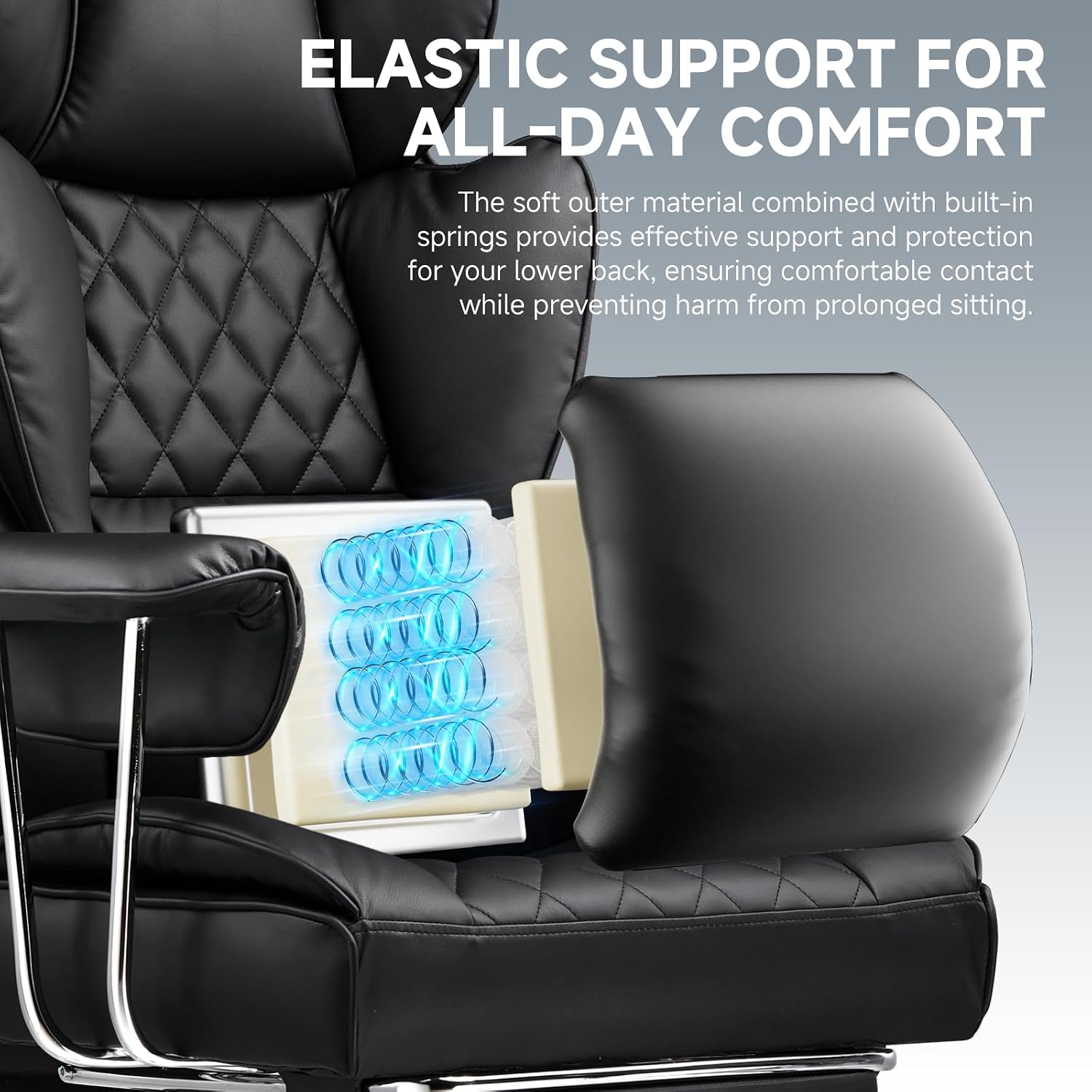 Detalle 2 de GTPLAYER Gaming Chair, PU Leather