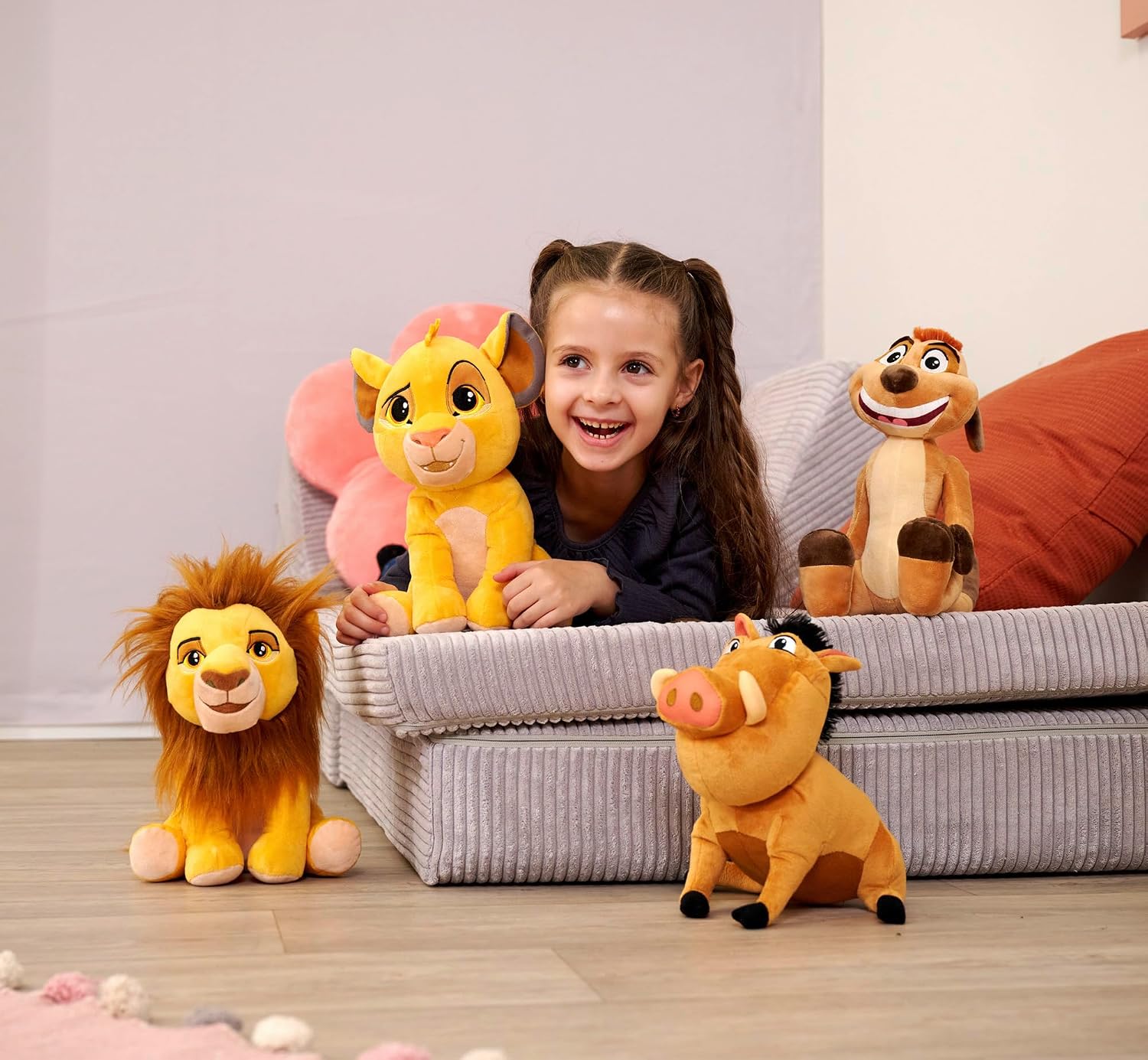 Thumbnail 6 de Simba Disney Rey León Timón Peluche 25 cm Oficial