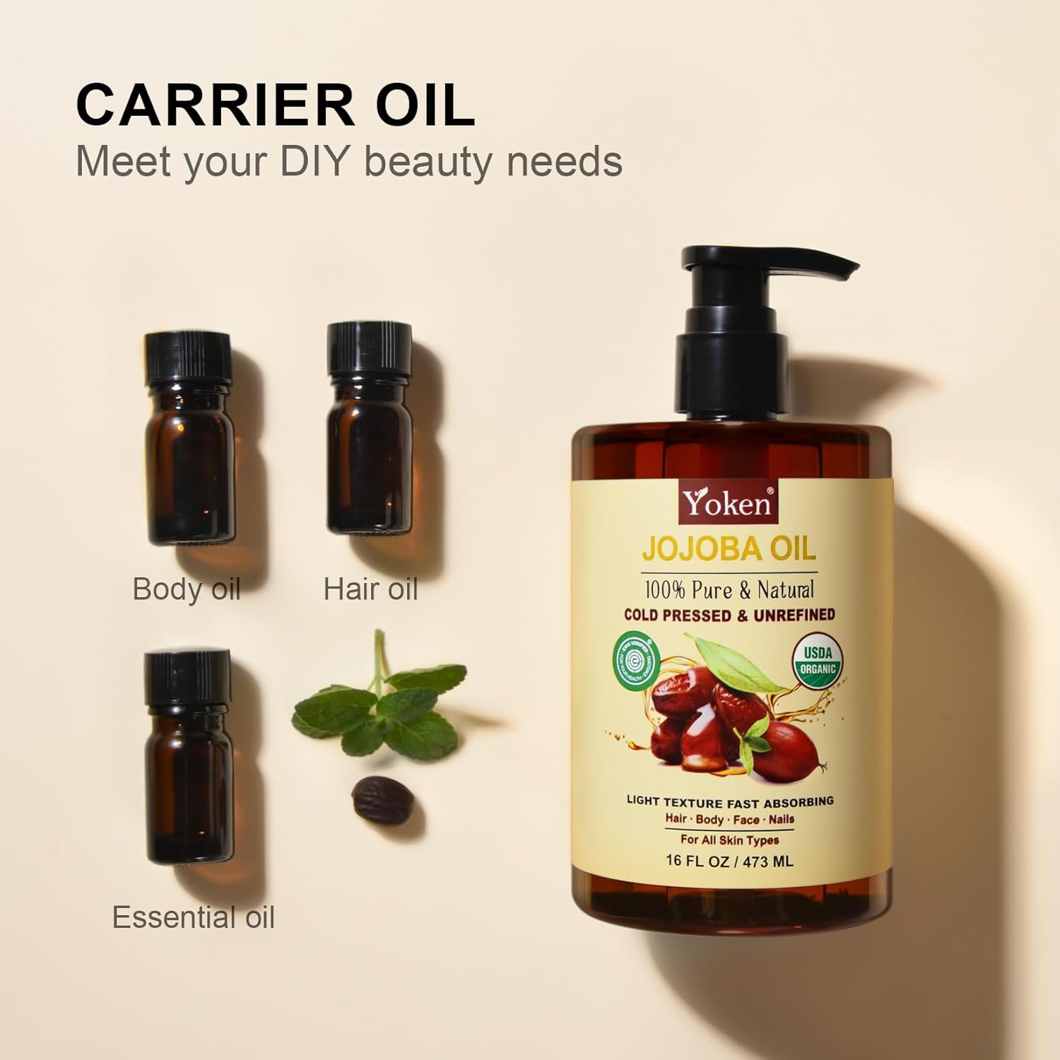 Thumbnail 4 de Yoken Pure Jojoba Oil, 16 fl oz ⚙
