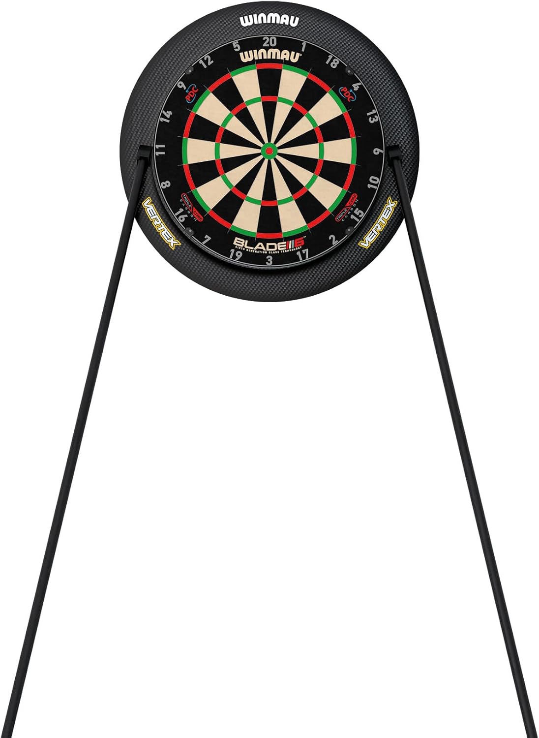 Thumbnail 3 de WINMAU Xtreme 2.0 & Vertex Dart Board Stand – Portable, Adjustable Tripod Stand