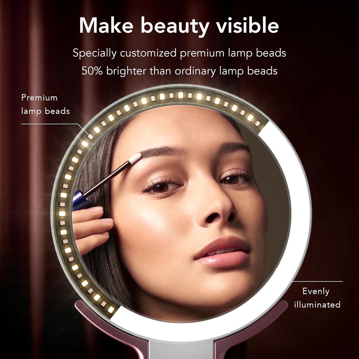 Detalle 2 de LitBear 10X Travel Makeup Mirror