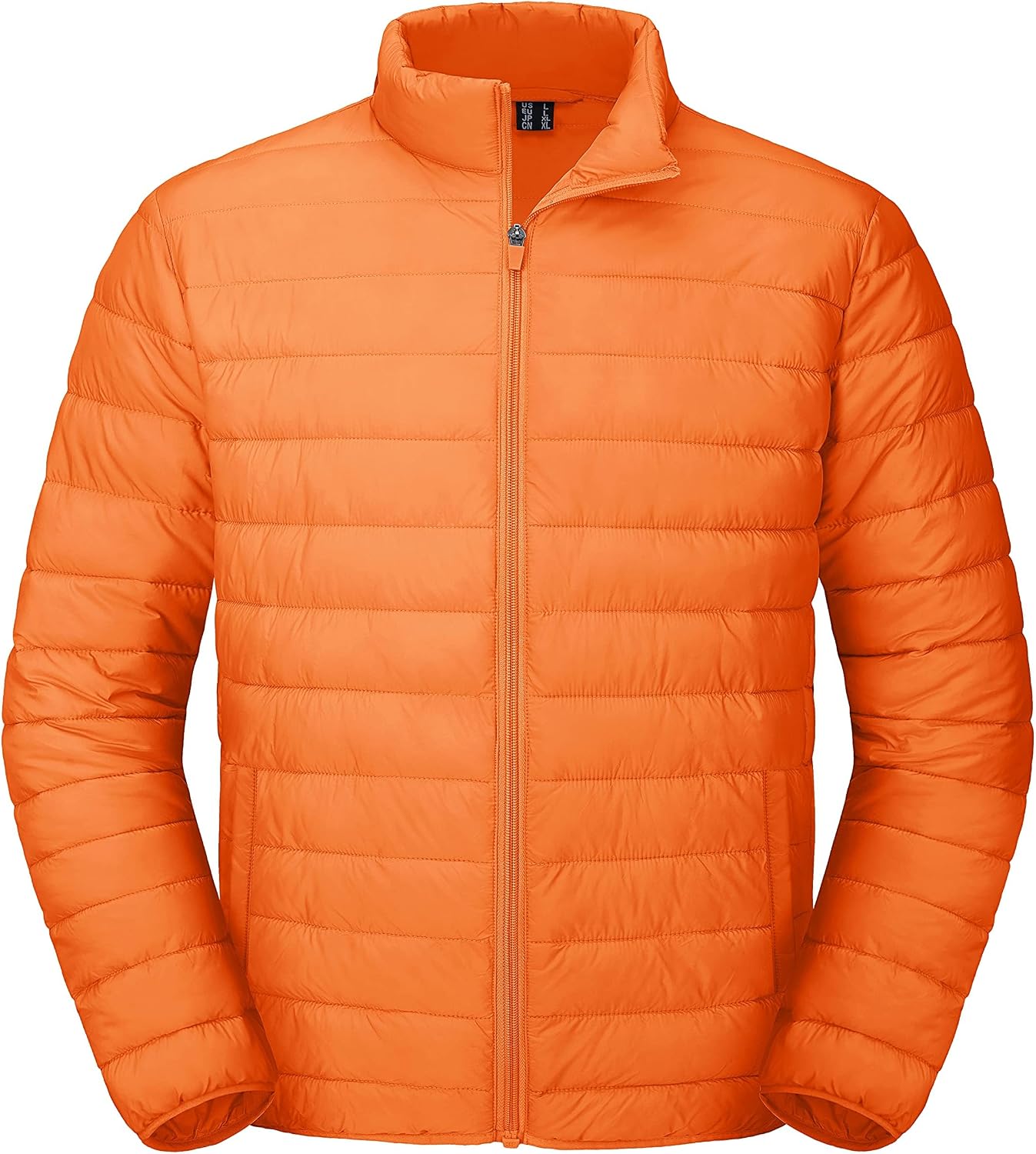 Detalle de MAGCOMSEN Men's Puffer Jacket, Lightweight Waterproof Windproof Insulated Coat