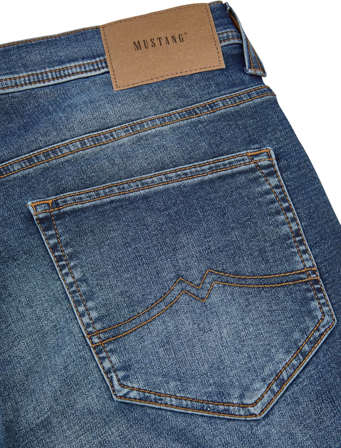 Thumbnail 3 de Mustang Jeansshorts Herren Stretch Kurz Regular Fit Chicago Real X – 5-Pocket Denim Bermuda