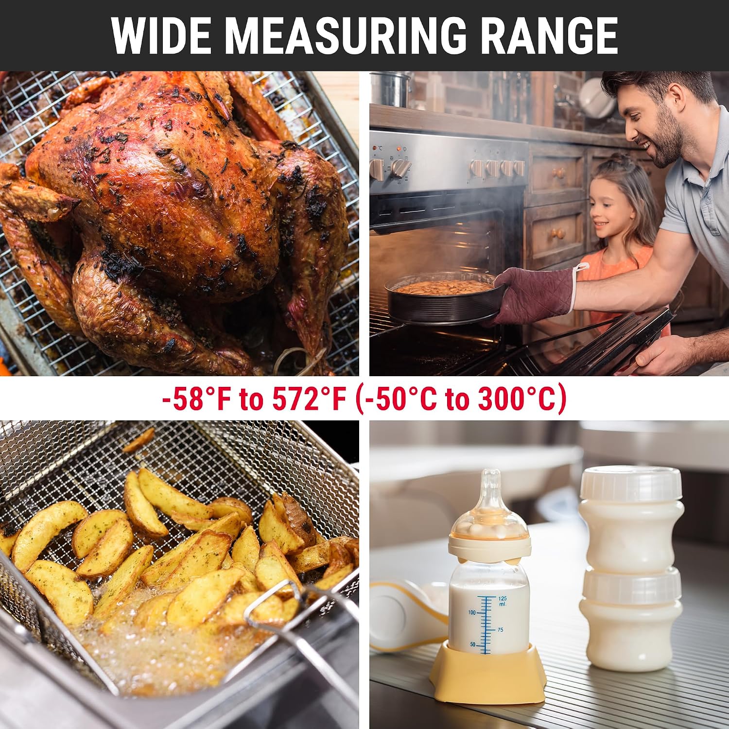 Detalle 2 de TempPro TempSwift Digital Meat Thermometer for Cooking