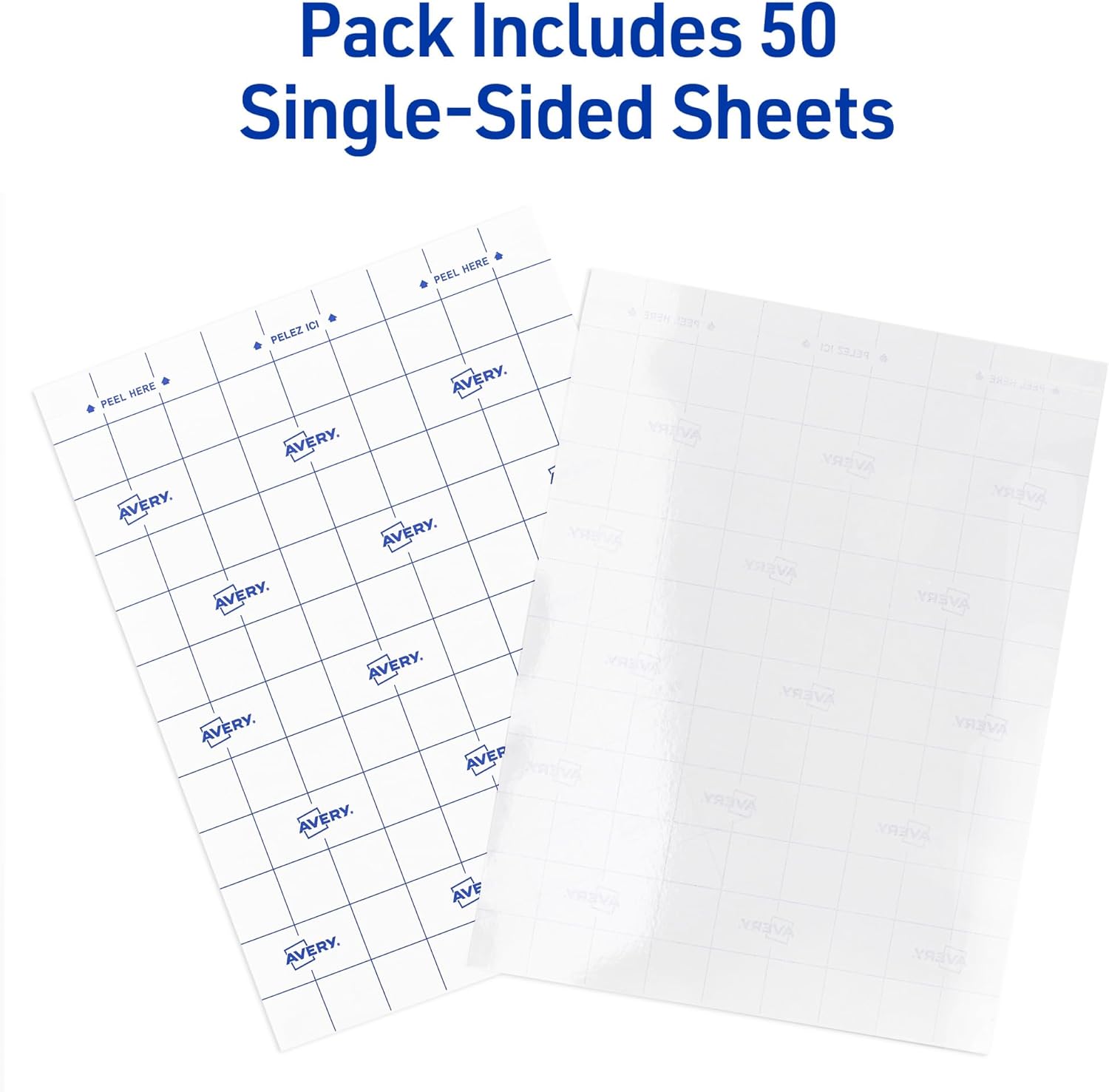 Detalle 2 de Avery 9 x 12 Clear Laminating Sheets 50-Pack