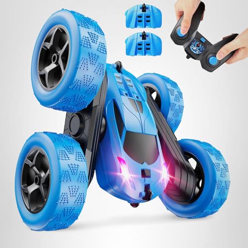 Thumbnail 6 de QUNREDA Coche Teledirigido 4WD con Baterías Modulares y Luces LED – Azul