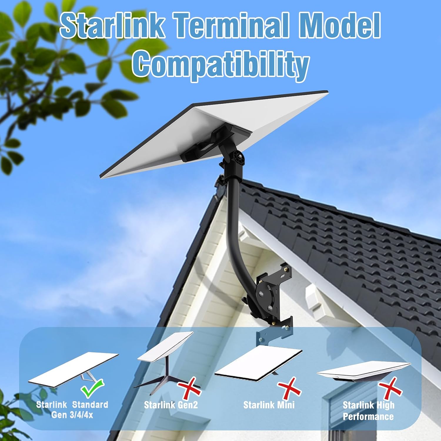 Thumbnail 6 de Anautin Starlink Gen 3 Mount 180° adjustable satellite mount 📡