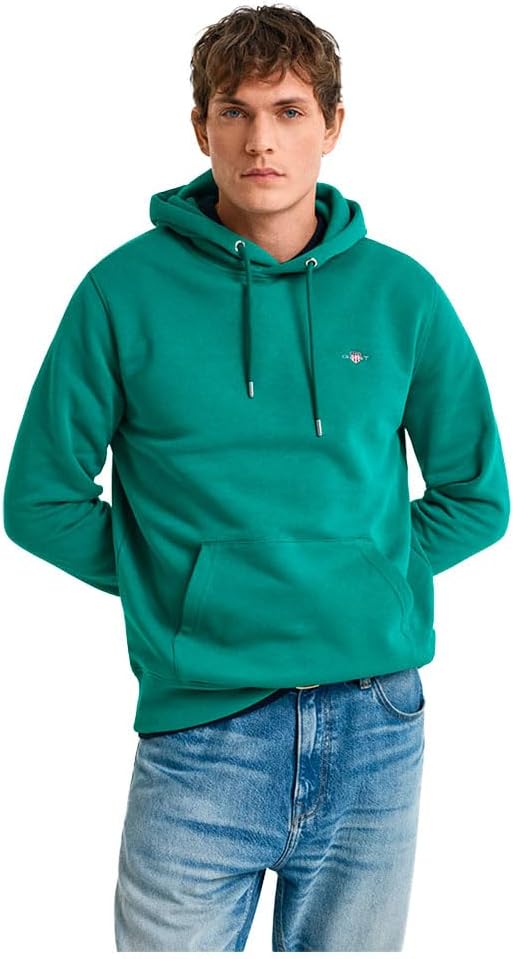 Thumbnail 6 de GANT Men's Reg Shield Hoodie Hooded Sweatshirt – A practical everyday layer