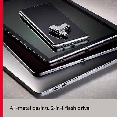 Detalle 2 de SanDisk Ultra Dual Drive Luxe USB Type-C Flash Drive 128GB review