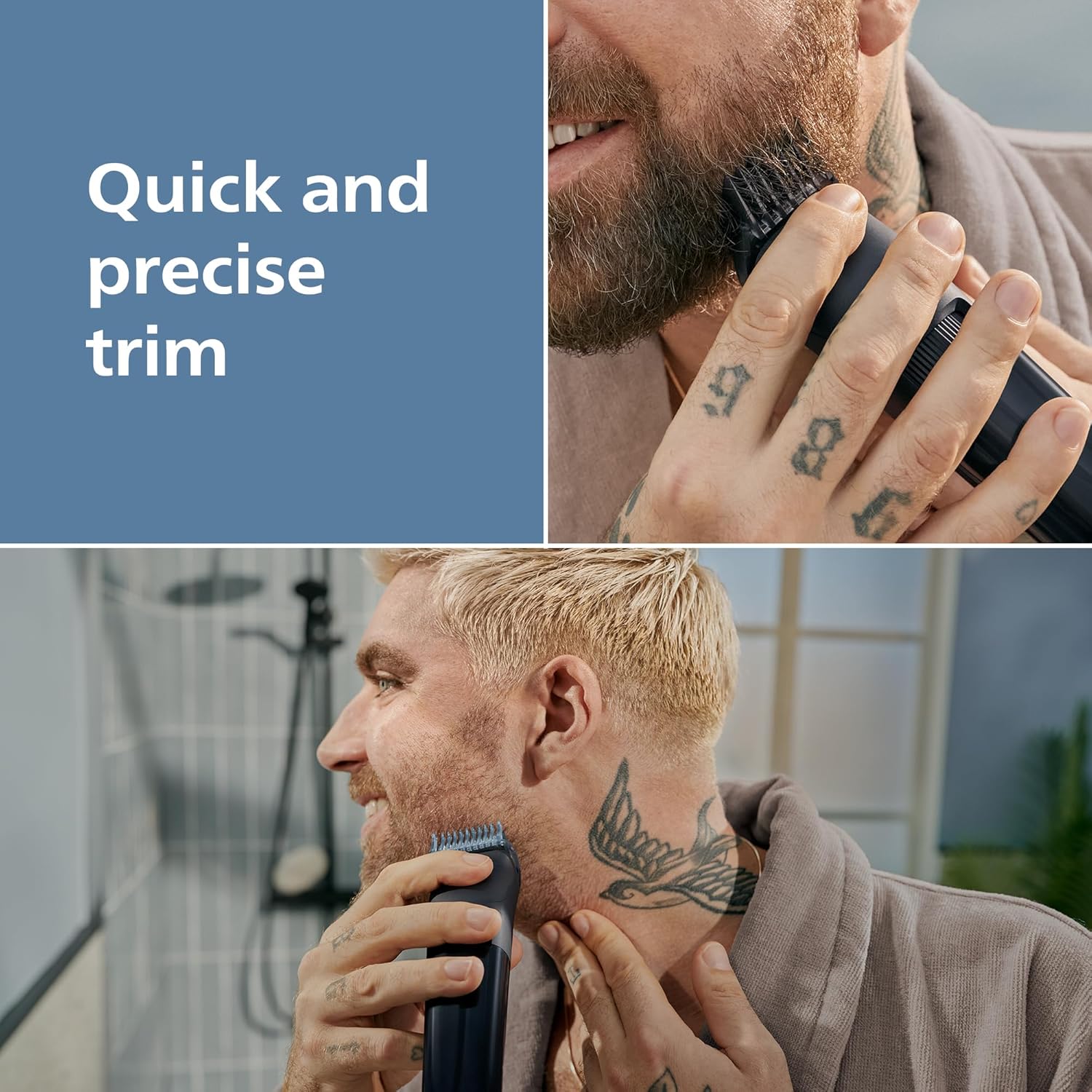 Detalle 2 de Philips BT3660/15 Beard Trimmer, 40 Settings