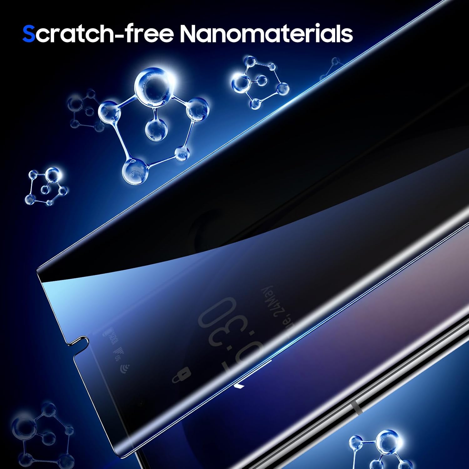 Thumbnail 4 de UniqueMe Samsung Galaxy S23 Ultra privacy protector 2-pack