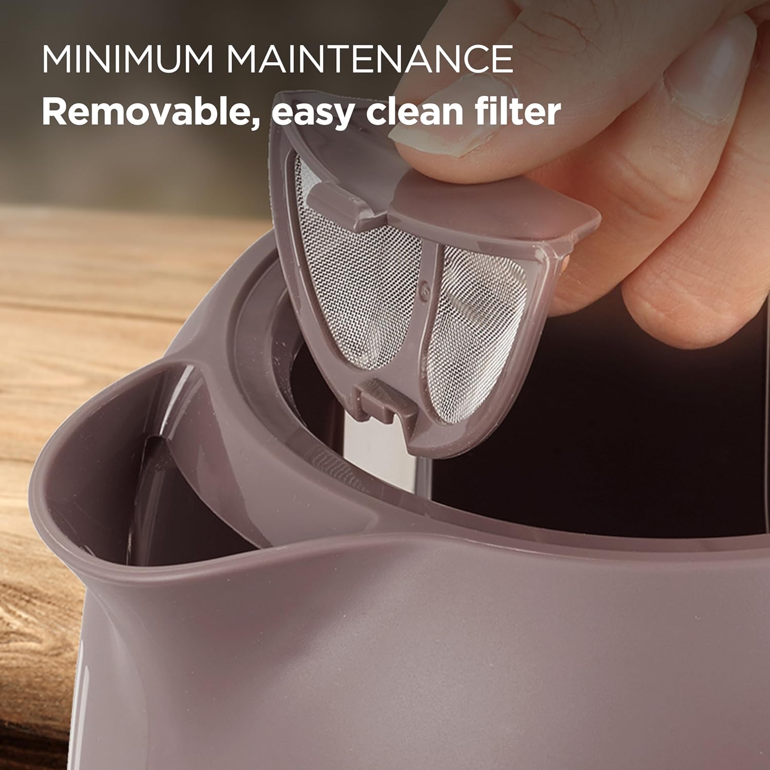 Detalle de Kenwood Dusk Electric Kettle (ZJP30.000PU) 1.7L, 3kW, Twilight Purple
