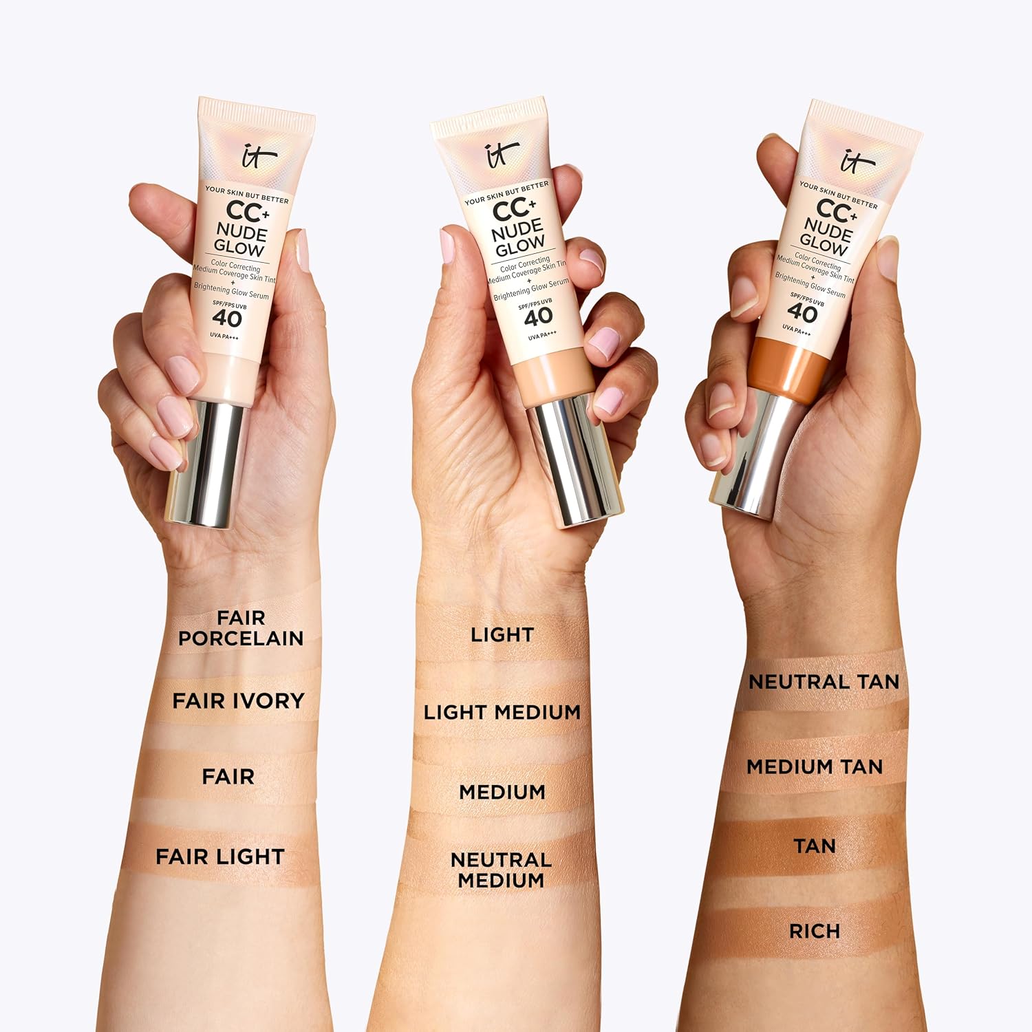 Thumbnail 6 de Your Skin But Better CC plus Cream Nude Glow: CC cream leggera con siero glow e SPF40