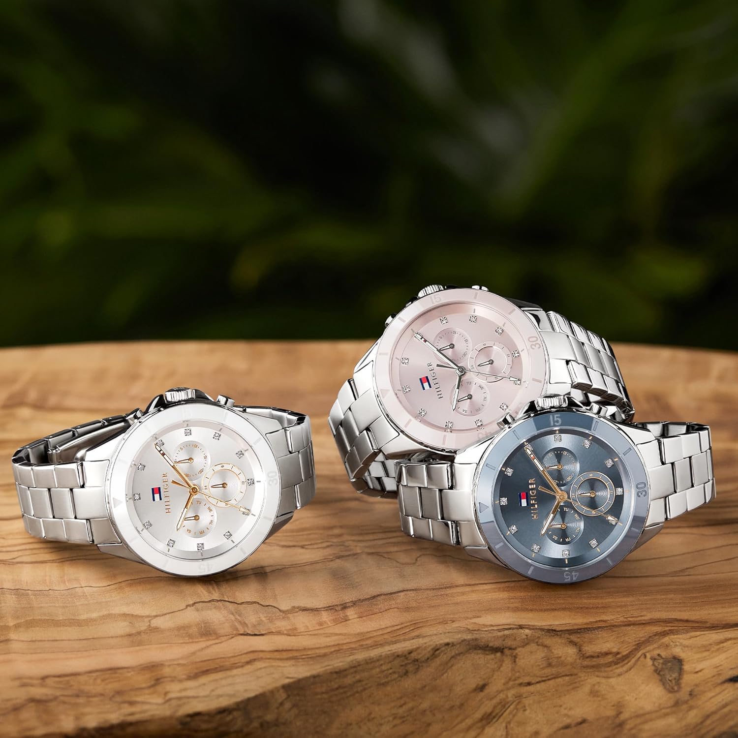 Thumbnail 4 de Tommy Hilfiger Damen Quarzuhr mit Multi-Zifferblatt und 316L-Edelstahlarmband