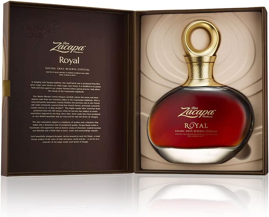 Detalle 2 de Zacapa Centenario Royal Ron 700 ml 🥃