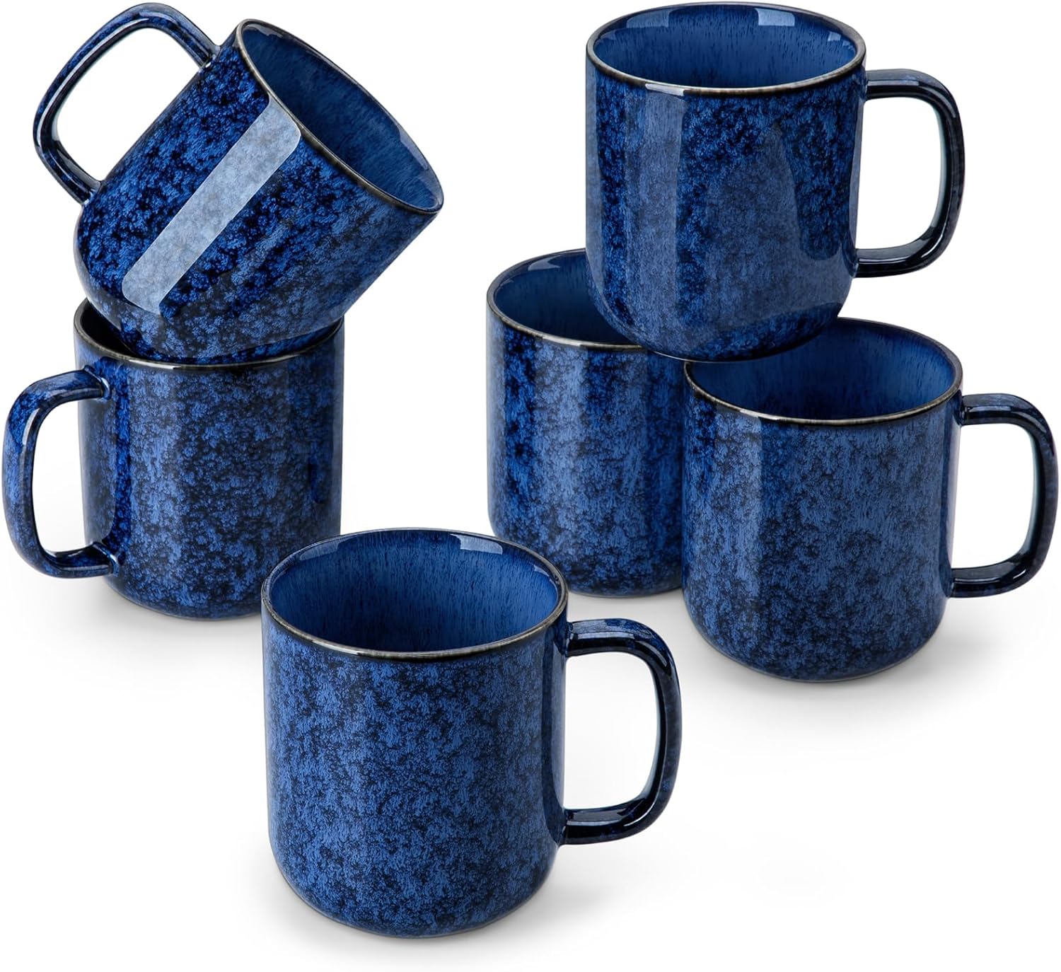 Detalle de vancasso STARRY 16 oz Ceramic Coffee Mugs Set