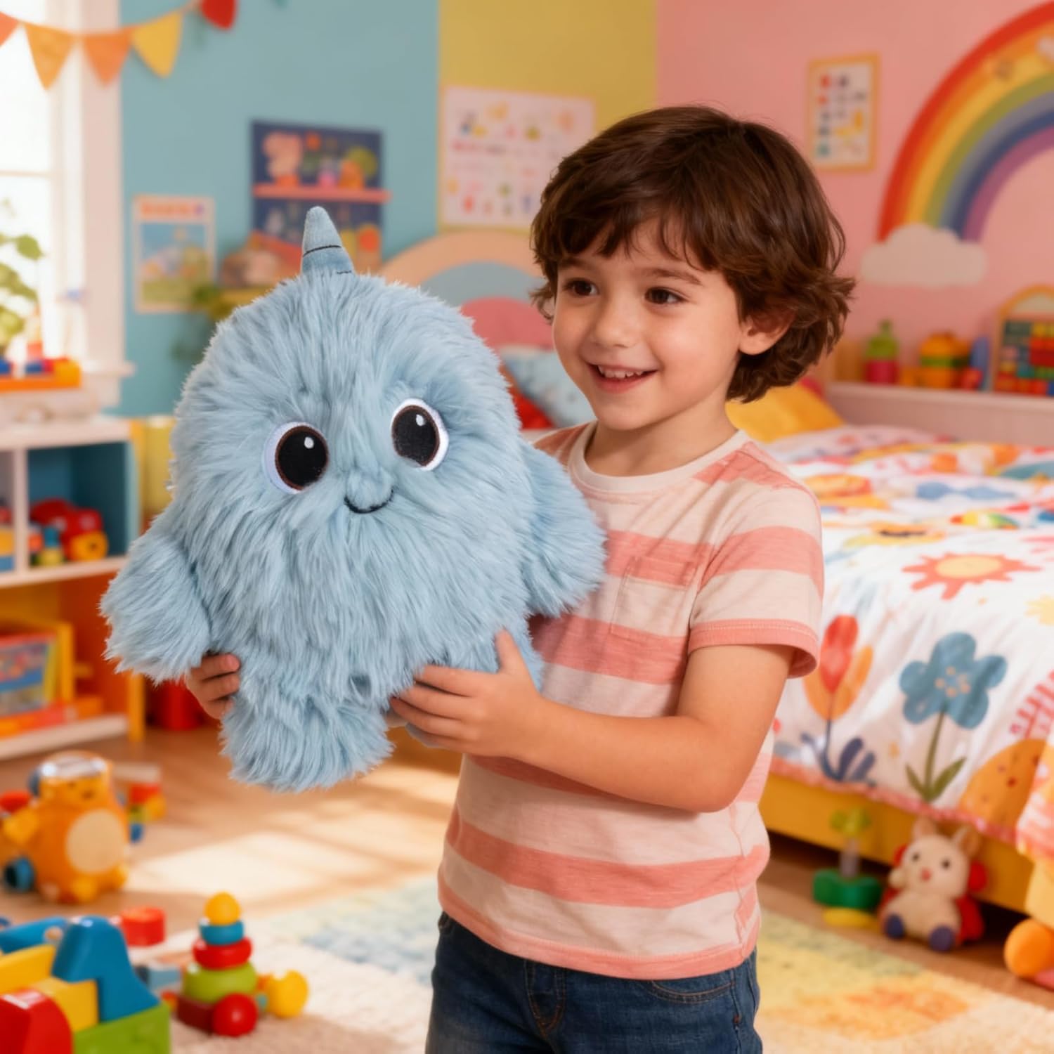 Thumbnail 1 de FLUFFWUFFS Little Boy Bibble soft plush toy